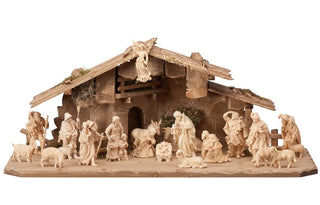 Zirbel Nativity Set - 21 pieces - Holy Night Stable - 785665