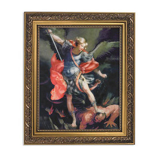 Reni's Micheal - Ornate Gold Frame - 10.5 x 12.5" - 79-985
