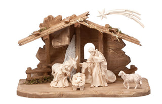Rainell Nativity Set - 9 pieces - Tyrol Stable - 790705