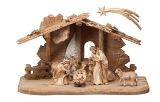 Rainell Nativity Set - 9 pieces - Tyrol Stable - 790705