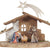 Rainell Nativity Set - 4 pieces - Tyrol Stable for Holy Family with Comet - 790706