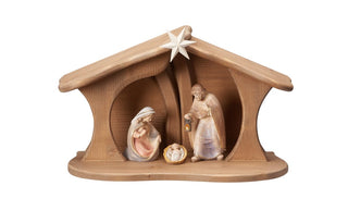 PEMA Nativity Set - 5 pieces - Luce Stable for Holy Family - 795752