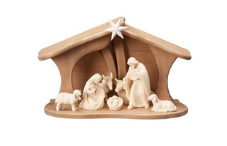 PEMA Nativity Set - 9 pieces - Luce Stable for Holy Family - 795753