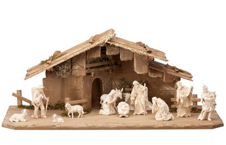 Mahlknecht Nativity Set - 14 pieces - Holy Night Stable - 797661