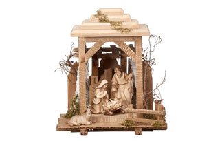 Mahlknecht Nativity Set - 6 pieces - Lantern Holy Night with LED - 797691L