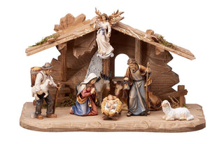 Mahlknecht Nativity Set - 10 pieces - Tyrol Stable - 797706