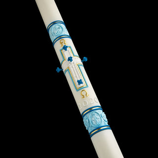 Most Holy Rosary Paschal Candle 1 15/16 x 39 (4) - 79866040