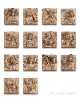 Stations of the Cross Model 8 Size 11.8" x 11.8"