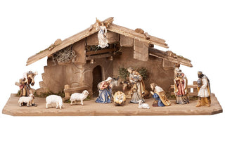 Kostner Nativity Set - 15 pieces - Holy Night Stable - 801662