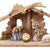Kostner Nativity Set - 7 pieces - Tyrol Stable for Holy Family - 801701