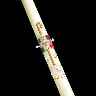 Good Shepherd Paschal Candle 1 1/2 x 34 (2) - 80862020