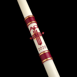 Crux Trinitas Paschal Candle 1 1/2 x 34 (2) - 80868020