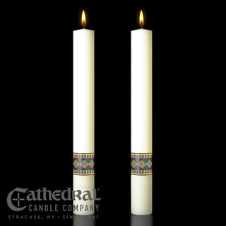 COMPLEMENTING ALTAR CANDLE, Prince of Peace  1-1/2 x 12 - 80987125