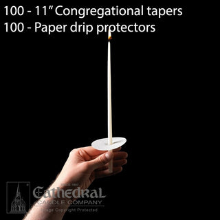 81101101 11" Congregational Tapers