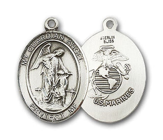 Guardian Angel/Marines Pendant-8118SS4/18SS