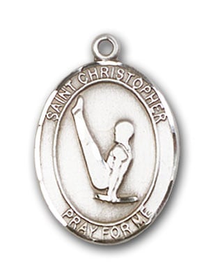 St. Christopher/Gymnastics Pendant-8142SS/18SS