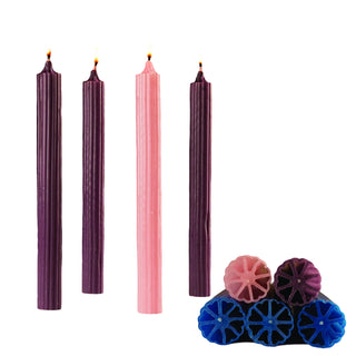Advent Candle Set - Hollow Core - 82000_16939