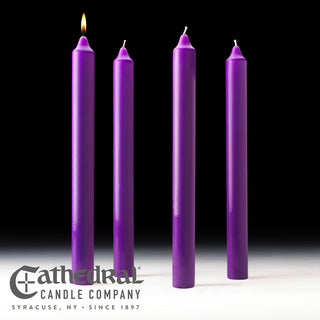 Church Advent Candle Set - C-CHURCH-ADVENT