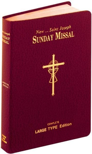 St. Joseph Sunday Missal (Large Type Edition) - 822/10