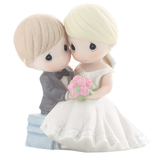 830023 â€œTo Have And To Hold Forevermoreâ€ Bisque Porcelain Figurine