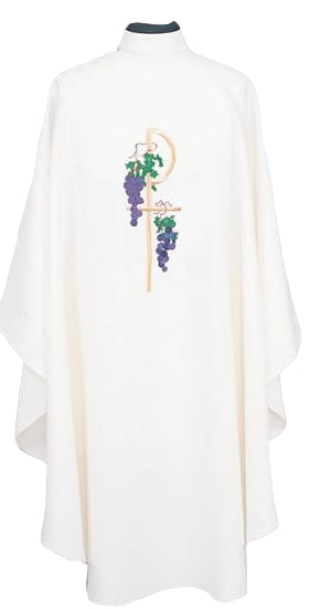 CHI-RHO GRAPES & VINE CHASUBLE - 845CHASUBLE