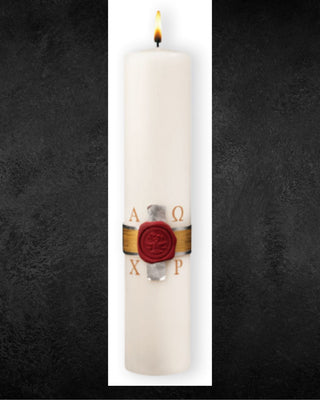 84601201 Anno Domini Christ Candle