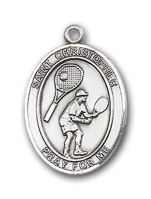 8505SS/20S Tennis St. Christopher SS Medal