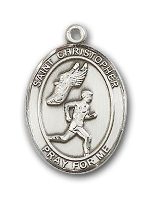 8509SS/20S Track & Field (Boy) St. Christopher SS Medal