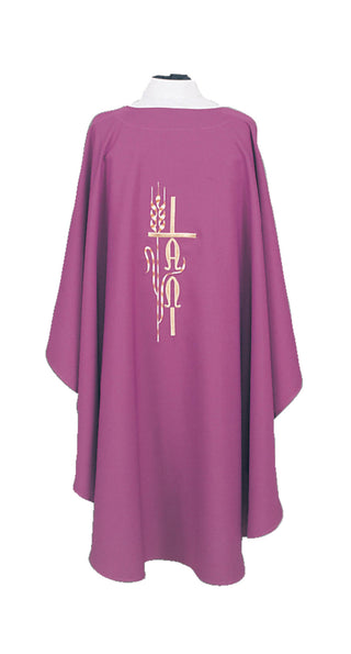 ALPHA & OMEGA CROSS CHASUBLE - 850CHASUBLE