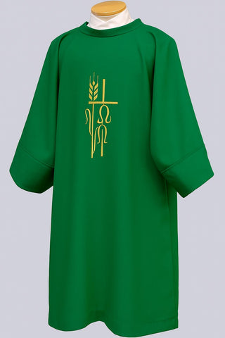ALPHA & OMEGA W/WHEAT - D850-DALMATIC