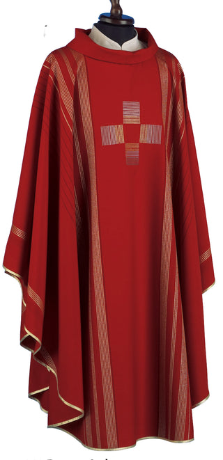860-Chasuble-Red
