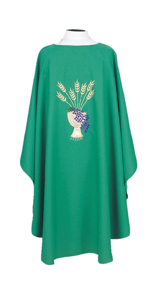 CHALICE WHEAT & GRAPES CHASUBLE - 873CHASUBLE