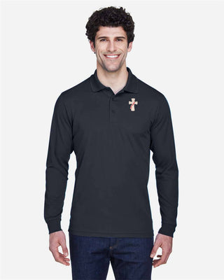 Men's Pinnacle Long Sleeve Pique Polo - CC08-88192