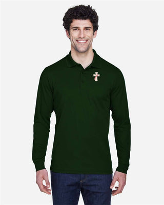 Men's Pinnacle Long Sleeve Pique Polo - CC08-88192