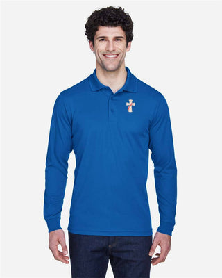 Men's Pinnacle Long Sleeve Pique Polo - CC08-88192