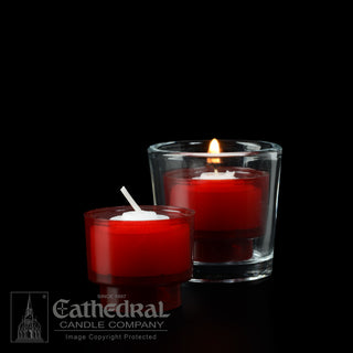 88344102 Red EZ lite 4HR Votive