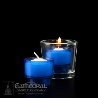 88344202 Blue EZ lite 4HR Votive