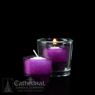 88344402 Purple EZ lite 4HR votive