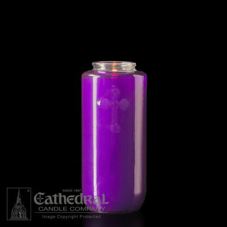 5-DAY PURPLE GLASS EACH - 88361412-EA