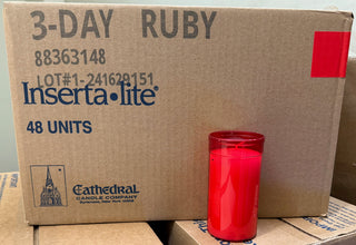 3 Day Inserta-Lite Ruby 4dozen - 88363148