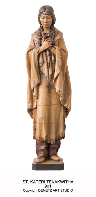 901 St. Kateri Tekakwitha Statue