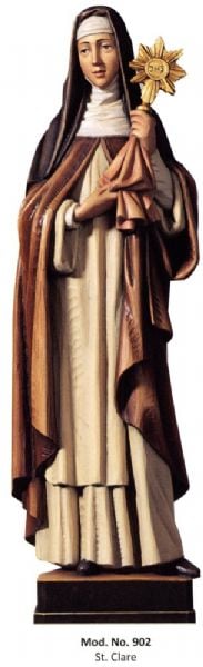 902 St Clare Statue