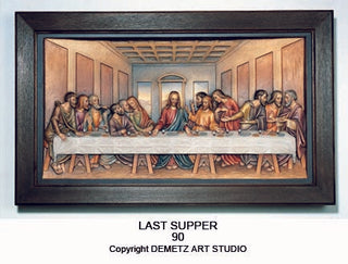 LAST SUPPER BY LEONARDO DA VIN