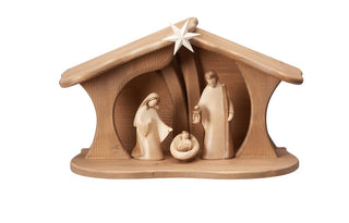 Leonardo Nativity Set - 5 pieces - Luce Stable for Holy Family - 910752