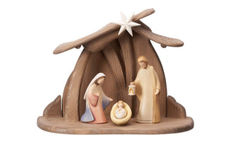 Leonardo Nativity Set - 5 pieces - Stable for Holy Family - 910853