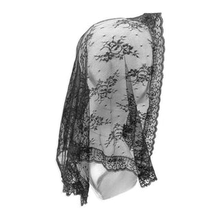 Black Lace Mantilla - HIR3959-01