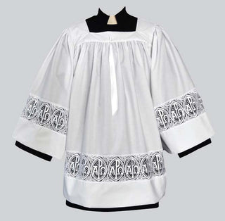 XSM SURPLICE W/LACE - GAI92X-XS