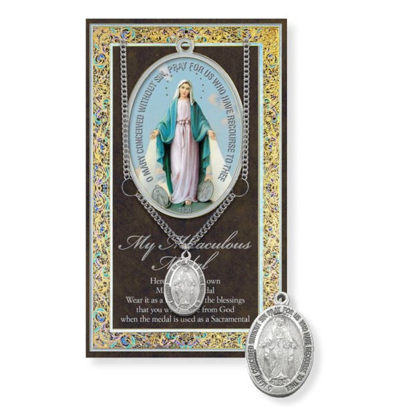 MIRACULOUS MEDAL W/ 18" CHAIN - 950-253
