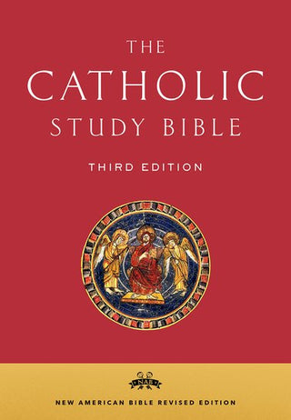 New American Bible Revised Edition (NABRE) Catholic Black Leather Study Bible 3rd Edition - 9780190267247