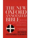 The New Oxford Annotated Bible with the Apocrypha, Revised Standard Version, Expanded Ed. Leather - 9780195283358